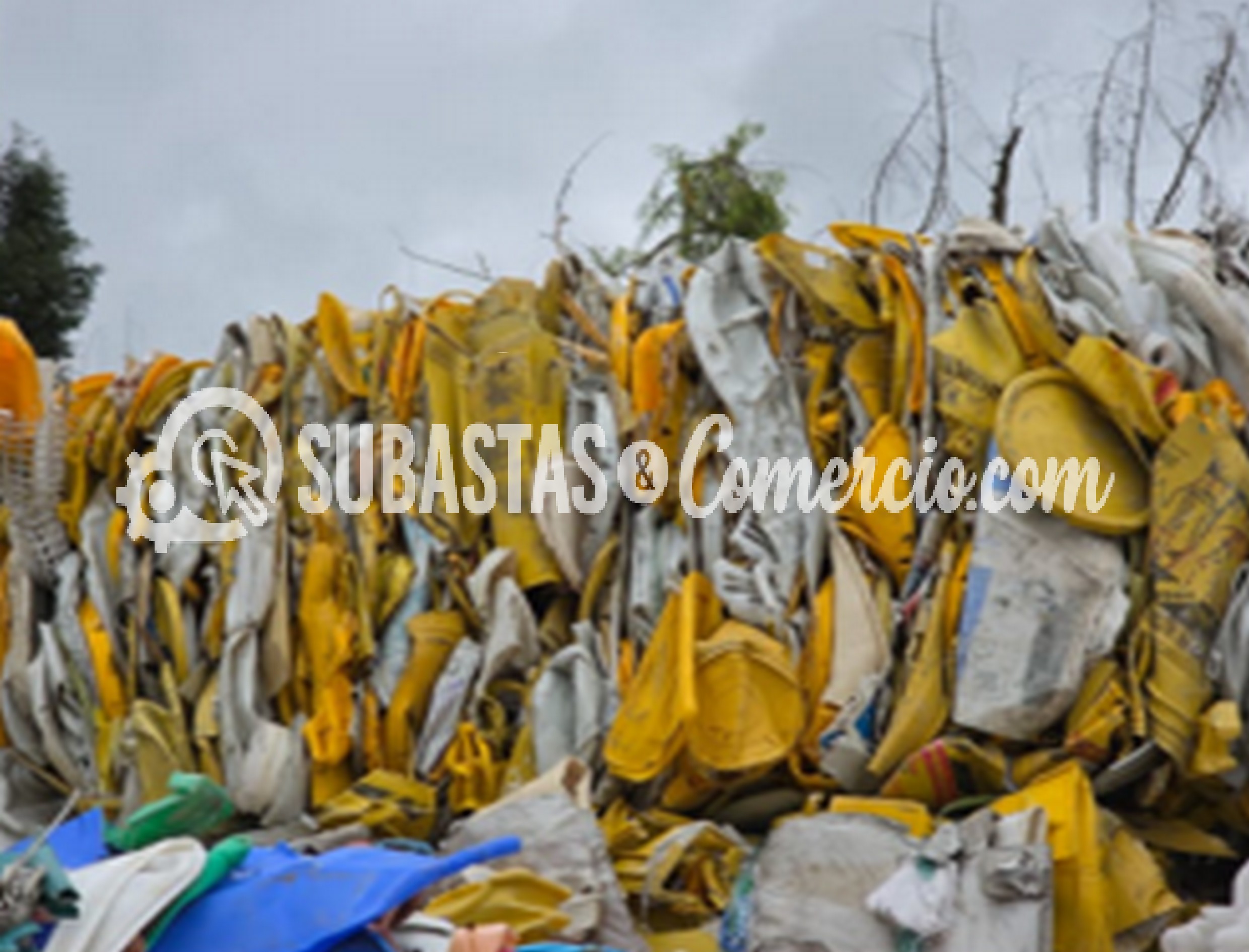 HDPE inyección Amarillo Material Postindustrial - Postconsumo